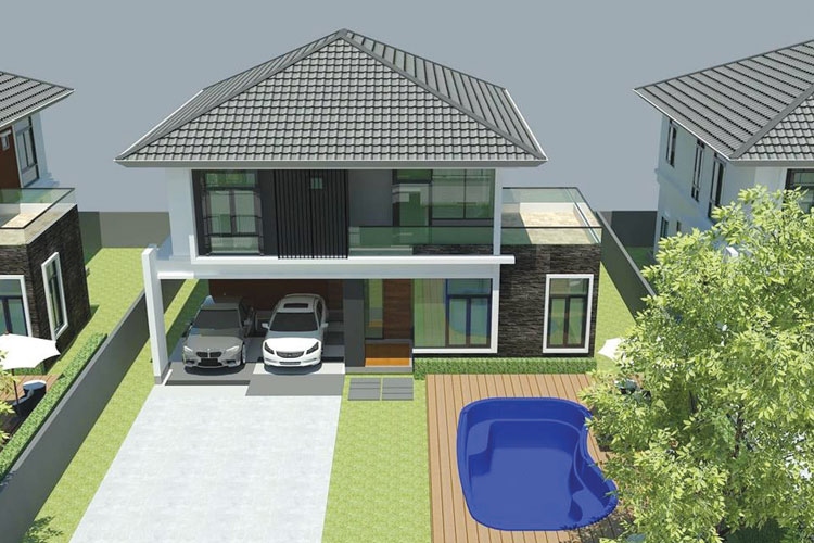 สุวรรณภูมิ แกรนด์วิลเลจ - บรรยากาศ - 3
