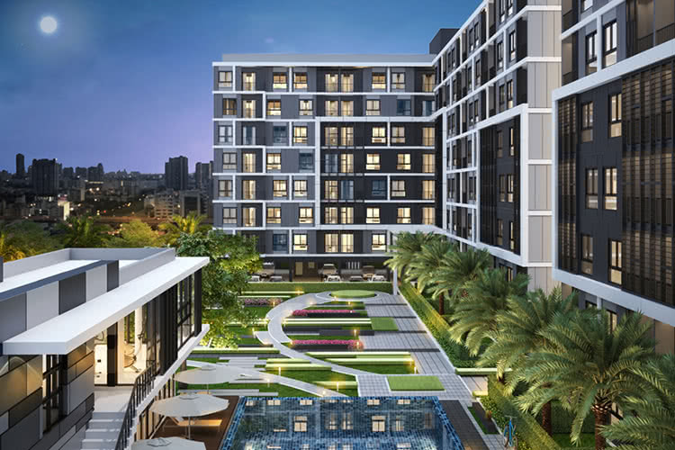 CRB1343  เช่า คอนโด  I Condo งามวงศ์วาน2 1 Bedroom มีกำแพงกั้นห้อง, ภาพที่ 4