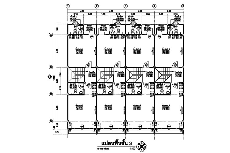 ทาวน์โฮมสามชั้น ในโครงการ บ้านเจียระไน 9, ภาพที่ 4