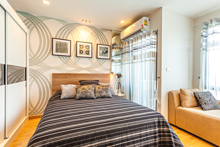 1 Bedroom  ในโครงการ คาซ่า คอนโด อโศก-ดินแดง, ภาพที่ 4