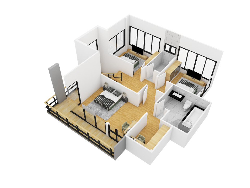 Chic-Flourish Type B1 ในโครงการ ชิคโมเพลส 48, ภาพที่ 4