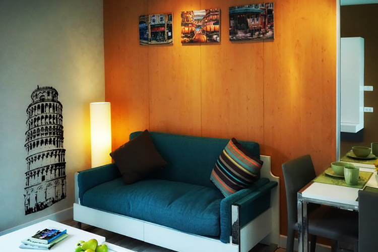 2 Bedroom Type C ในโครงการ เดอะ คิวบ์ พลัส แจ้งวัฒนะ, ภาพที่ 4