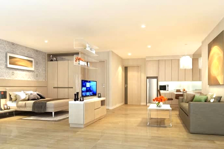 1 Bedroom ในโครงการ เดอะ เซอร์คอน เรสสิเด้นซ์, ภาพที่ 4