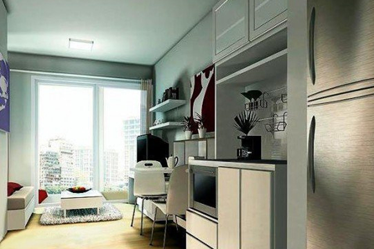 Studio ในโครงการ เอ สเปซ อโศก-รัชดา, ภาพที่ 4