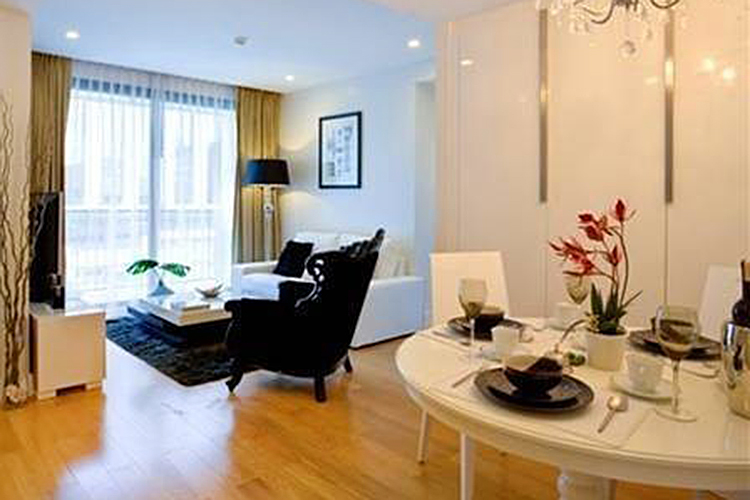 2 Bedroom ในโครงการ โคเรสซิโอ สาทร-พิพัฒน์, ภาพที่ 4