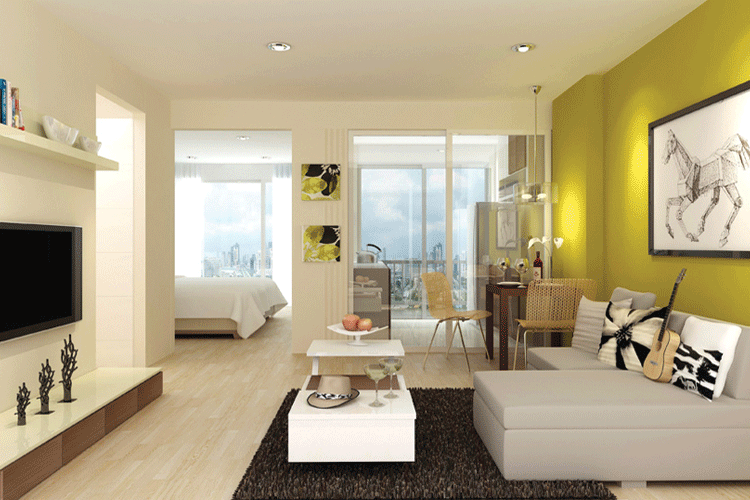 1 Bedroom ในโครงการ เดอะ เพรสซิเด้นท์ สาทร-ราชพฤกษ์ 1, ภาพที่ 4