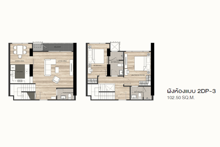 Duplex ในโครงการ เดอะ ไลน์ จตุจักร-หมอชิต, ภาพที่ 4