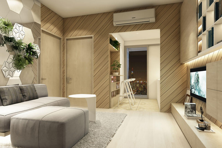 2 Bedroom (ขายแล้ว) ในโครงการ วิสซ์ดอม คอนเนค สุขุมวิท, ภาพที่ 4