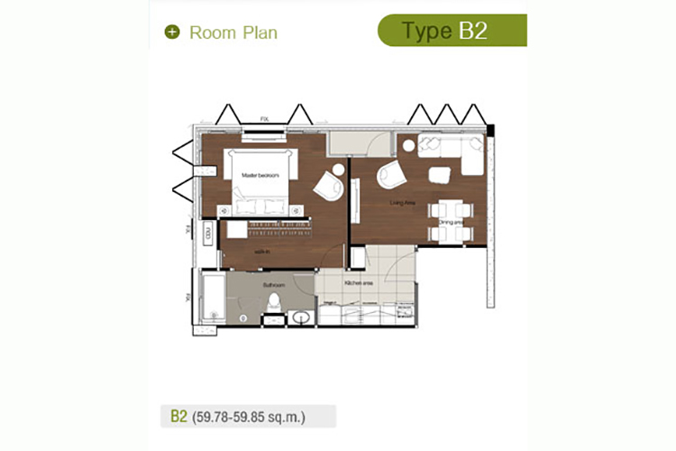 1 Bedroom ในโครงการ วอร่า สุขุมวิท 49, ภาพที่ 4