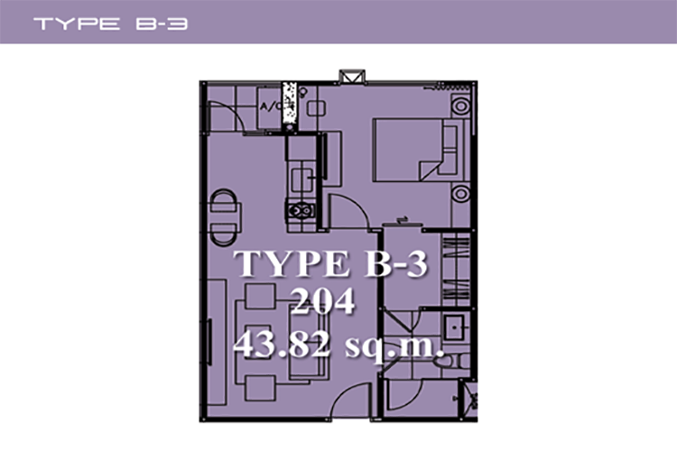 1 Bedroom ในโครงการ เดอะ เทมโป พหลโยธิน, ภาพที่ 4