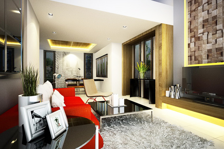 บ้านเดี่ยวสามชั้น Type B ในโครงการ บ้านอัครา รามคำแหง-วงแหวน, ภาพที่ 4