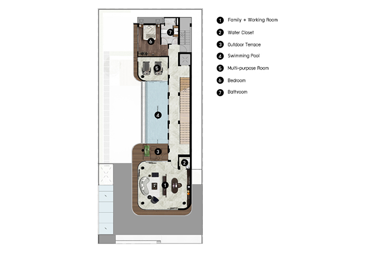 บ้านเดี่ยวสี่ชั้น ในโครงการ เดอะ เคปเลอร์, ภาพที่ 4