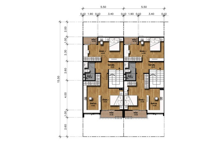 I Modern ทาวน์โฮมสามชั้น ในโครงการ ไอฟีล บางนา, ภาพที่ 4