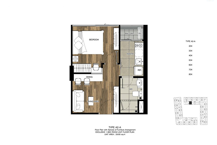 1 Bedroom ในโครงการ ชาโตว์ อินทาวน์ จรัญสนิทวงศ์ 96/2, ภาพที่ 4