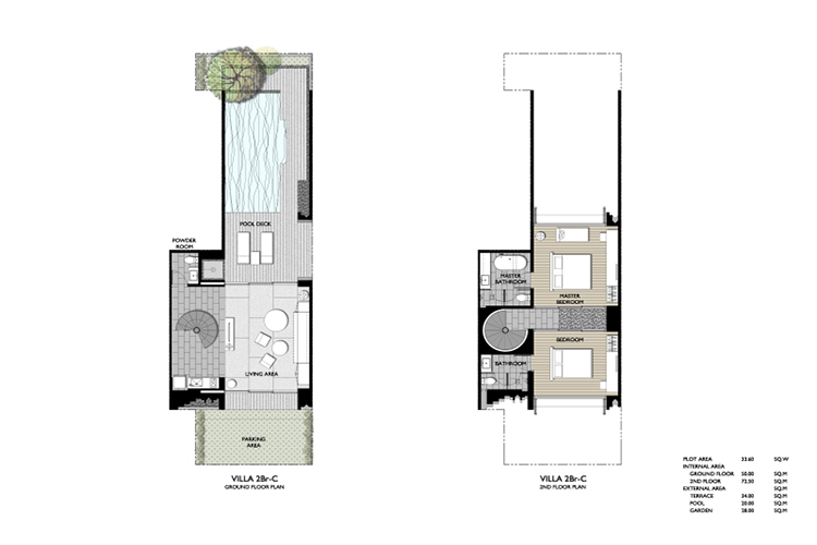 2 Bedroom Pool Villa  ในโครงการ ครอสทู พัทยา โอเชี่ยนเฟียร์, ภาพที่ 4