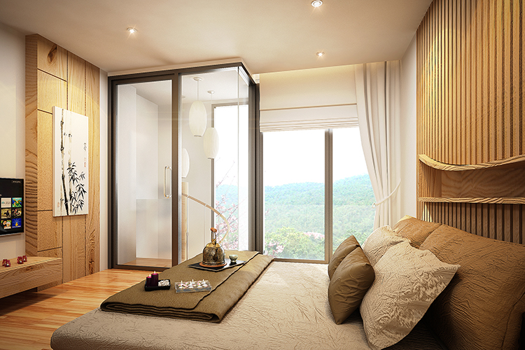 Penthouse-1 Bedroom (ขายแล้ว) ในโครงการ เซน ซิตี้ คอนโดมิเนียม, ภาพที่ 4