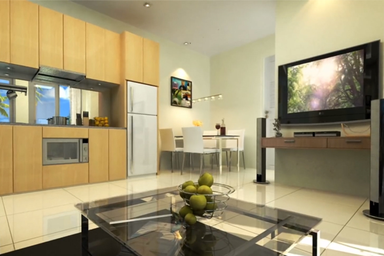 2 Bedroom ในโครงการ อาคาเดีย บีช รีสอร์ท, ภาพที่ 4