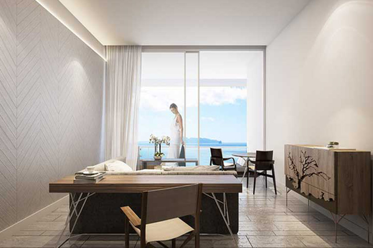 2 Bedroom ในโครงการ ซิกอีลีเมนท์ นาจอมเทียน, ภาพที่ 4