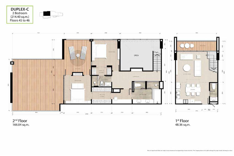 Duplex ในโครงการ เดอะ ริเวียร่า จอมเทียน, ภาพที่ 4
