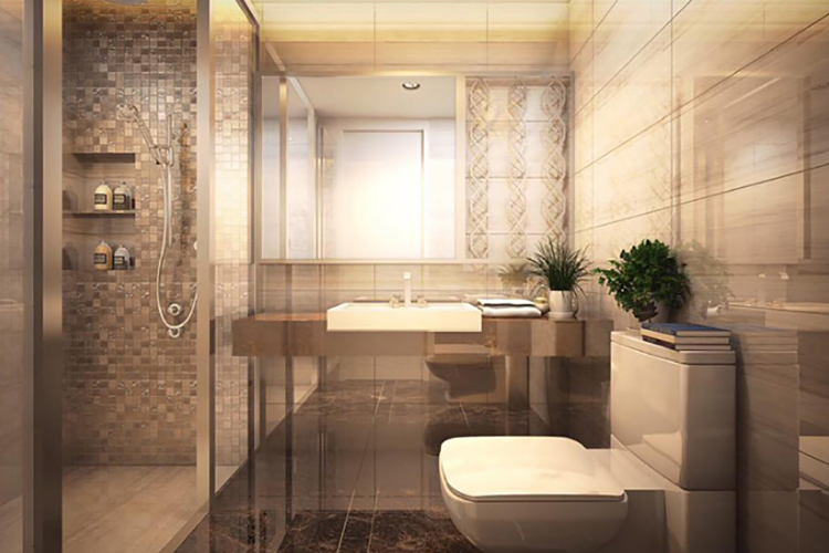 1 Bedroom ในโครงการ ไดมอนด์ ทาวเวอร์ พระตำหนัก ฮิลล์, ภาพที่ 4