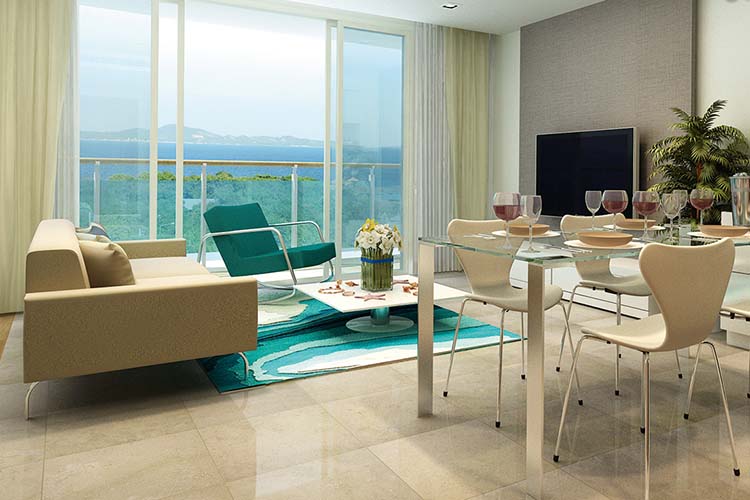 2 Bedroom ในโครงการ สตาร์ เรสซิเดนซ์ แอท โคซี่ บีช, ภาพที่ 4