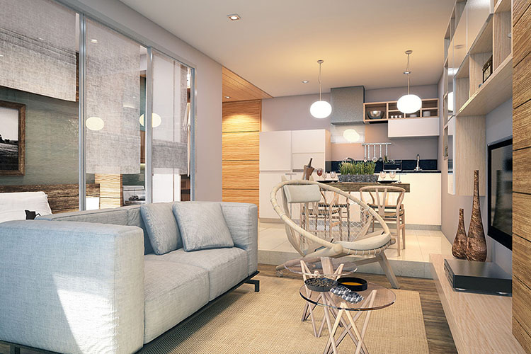 2 Bedroom ในโครงการ ฮาบิทัส, ภาพที่ 4