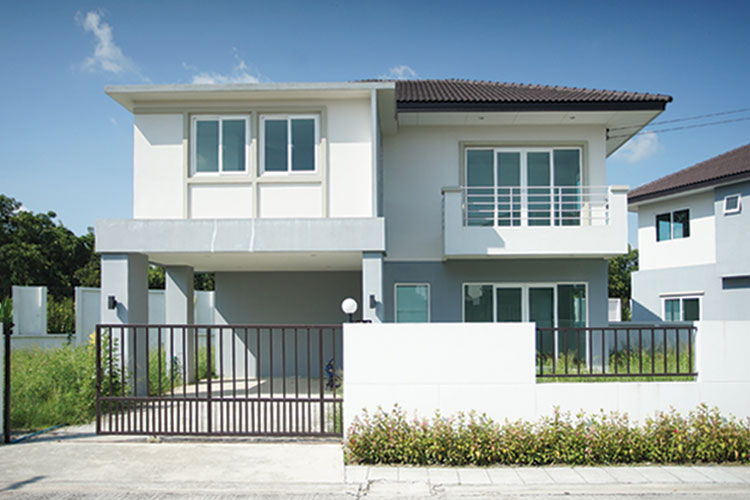 บ้านเดี่ยวสองชั้น Type A ในโครงการ บ้านวนา แปดริ้ว, ภาพที่ 4