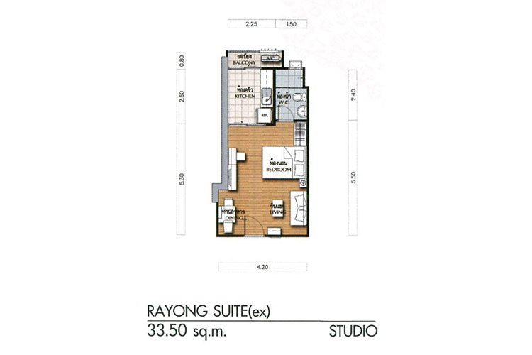 Rayong Suite ในโครงการ ศุภาลัย ซิตี้ รีสอร์ท ระยอง, ภาพที่ 4