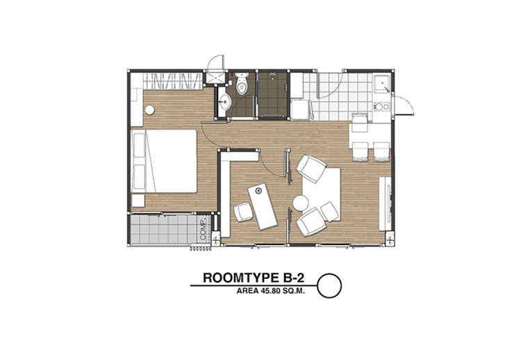2 Bedroom ในโครงการ บันยัน เทอเรส, ภาพที่ 4