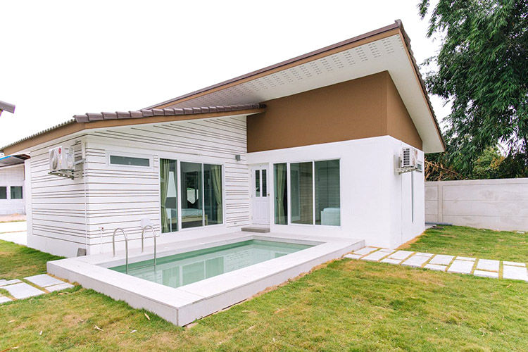 บ้านเดี่ยวชั้นเดียว ในโครงการ บ้านสบาย บูรพาพัฒน์, ภาพที่ 4