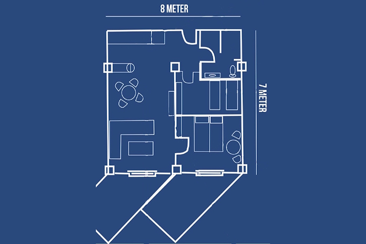 1 Bedroom (ขายแล้ว) ในโครงการ ซี แซนด์ ซัน คอนโดมิเนียม, ภาพที่ 4
