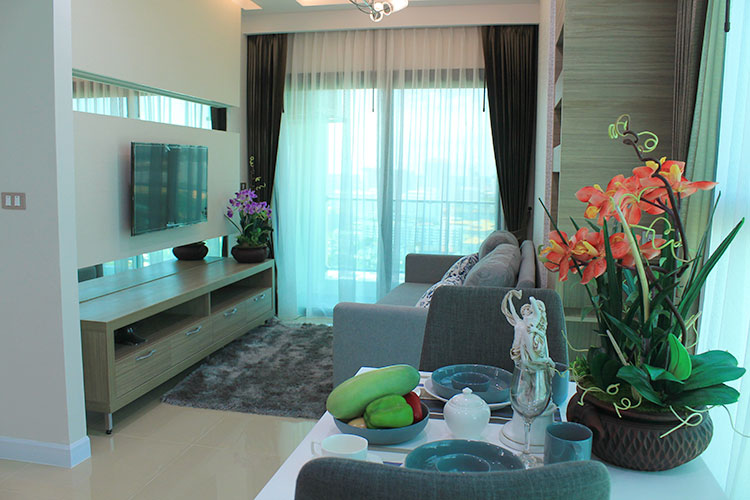 1 Bedroom Type B ในโครงการ ดุสิต แกรนด์ พาร์ค, ภาพที่ 4