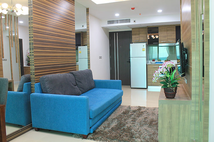 1 Bedroom Type C ในโครงการ ดุสิต แกรนด์ พาร์ค, ภาพที่ 4
