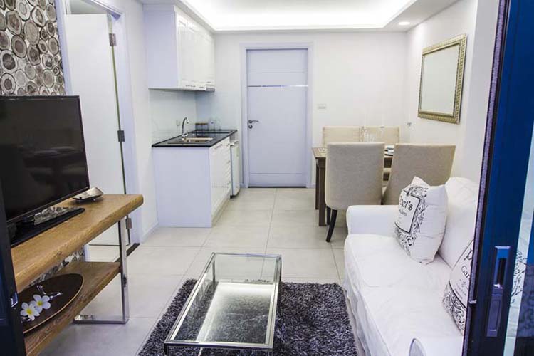 1 Bedroom Type C ในโครงการ สยามโอเรียนทอล ทรอปิคอล การ์เด้น, ภาพที่ 4