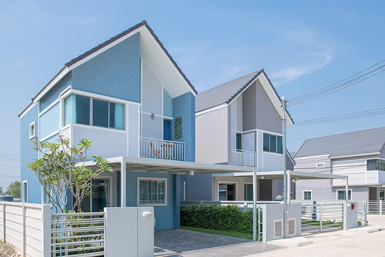 บ้านแฝดแบบ B2 ในโครงการ เดอะปาล์มการ์เด้น 7, ภาพที่ 4