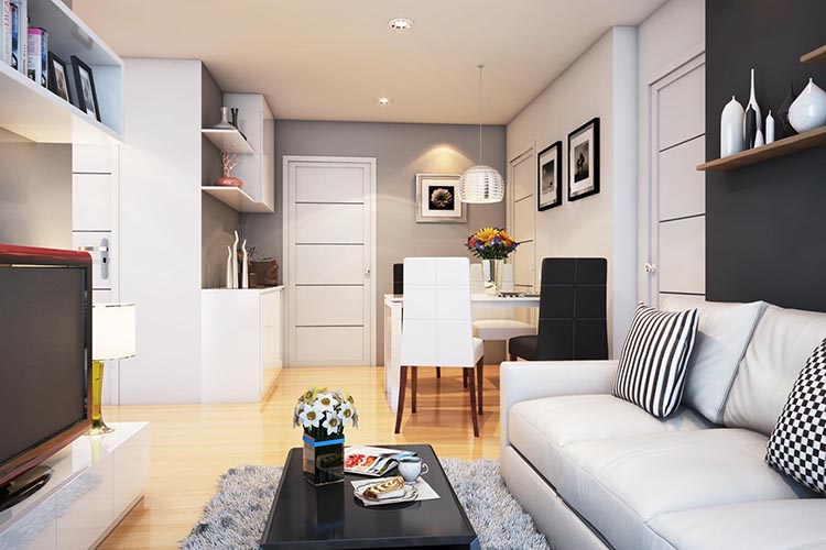 2 Bedroom ในโครงการ พลัส คอนโด สุราษฎร์ธานี, ภาพที่ 4