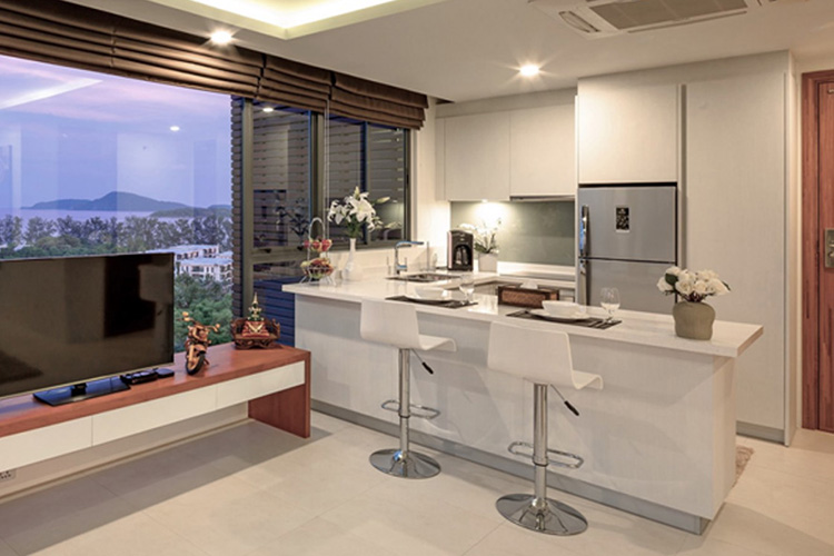 2 Bedroom Type A ในโครงการ แอท เดอะ ทรี คอนโดมิเนียม, ภาพที่ 4