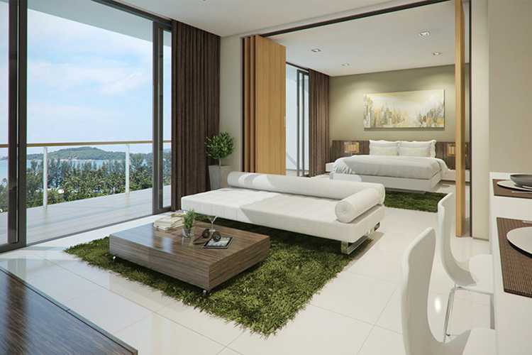 2 Bedroom Type B ในโครงการ แอท เดอะ ทรี คอนโดมิเนียม, ภาพที่ 4