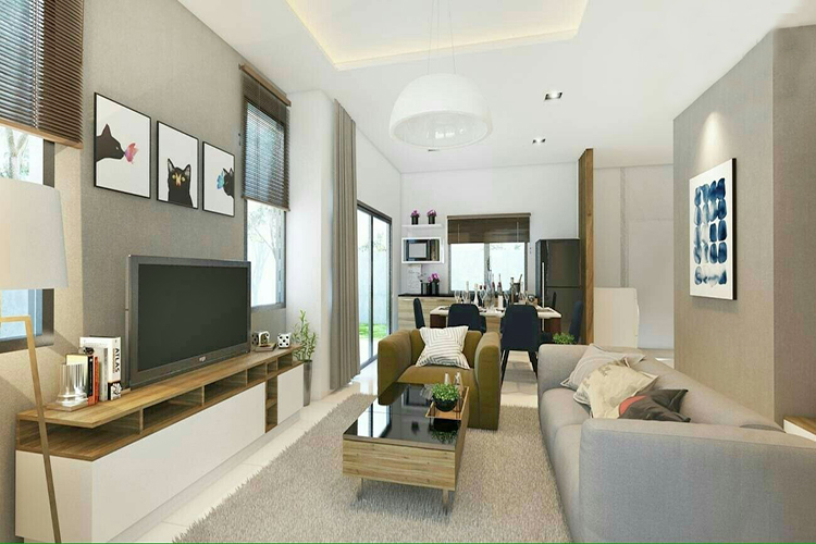 บ้านเดี่ยวสองชั้น ในโครงการ โมเดิร์นทาวน์ โคซี่, ภาพที่ 4