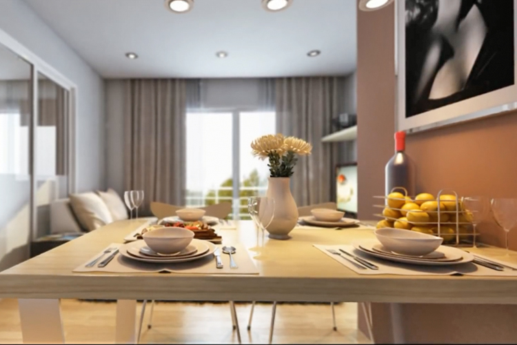 2 Bedroom ในโครงการ ภัสสรสิริ คอนโดมิเนียม, ภาพที่ 4
