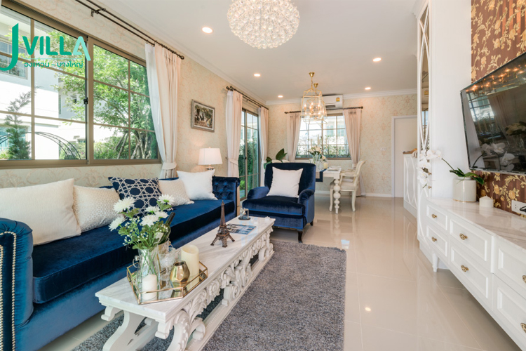 บ้านเดี่ยวสองชั้น ในโครงการ เสนา วิลเลจ วงแหวน-บางบัวทอง, ภาพที่ 4