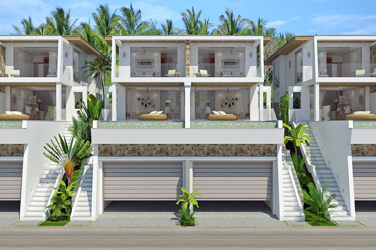 บ้านเดี่ยวสามชั้น ในโครงการ สมุย ซันเซ็ท ลากูน เอสเตท, ภาพที่ 4