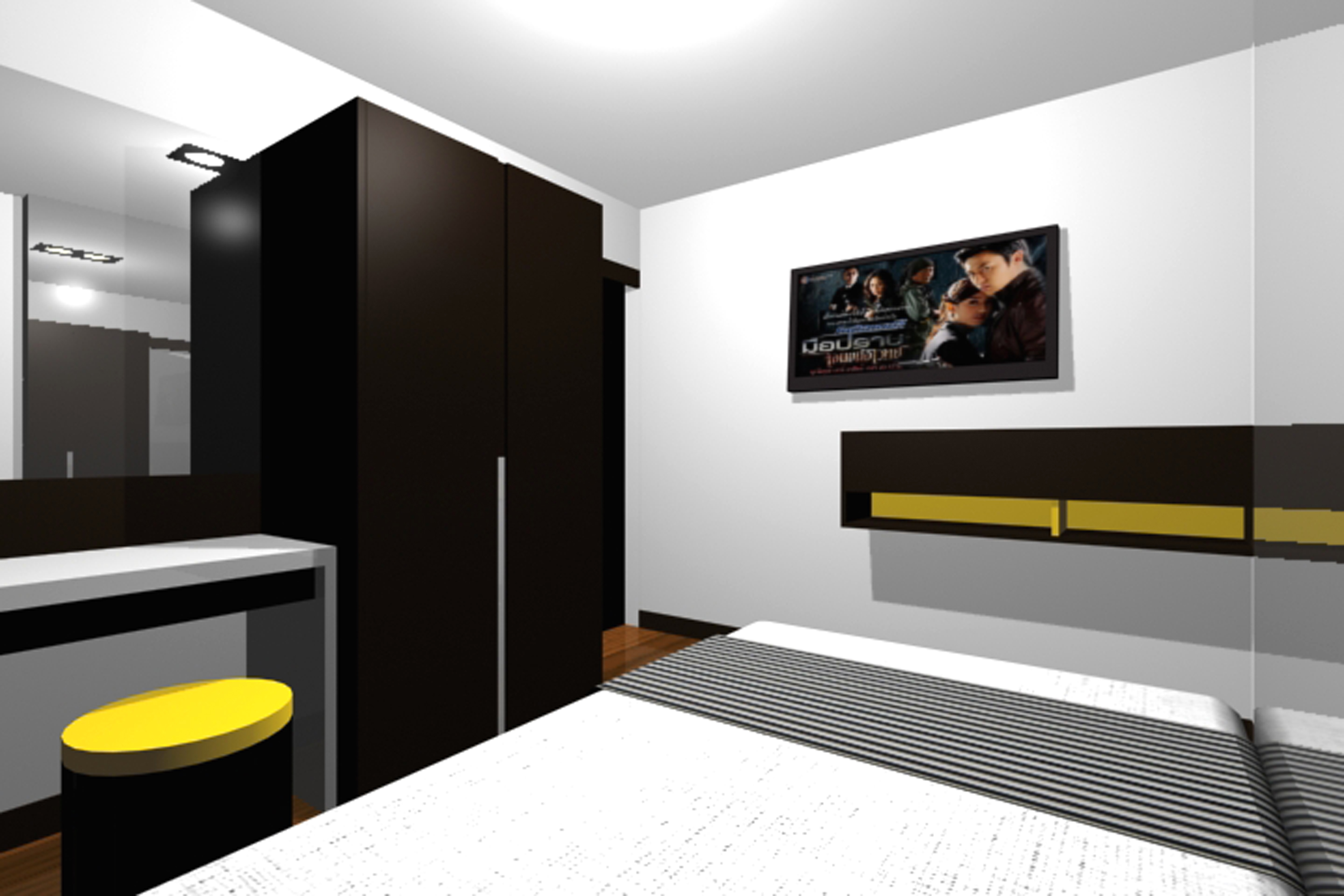 Type A 43/2 Bed (2) ในโครงการ ห้วยแก้วคอนโดเทล, ภาพที่ 4