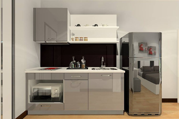 Studio ในโครงการ เอ ไทม์ คอนโดมิเนียม 2, ภาพที่ 4