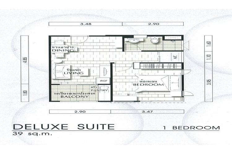 1 Bedroom ในโครงการ ศุภาลัย ซิตี้ รีสอร์ท ภูเก็ต, ภาพที่ 4