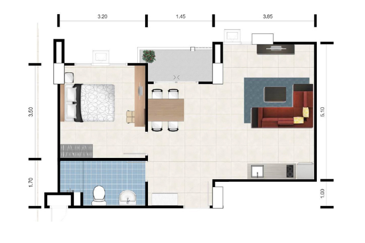 1 Bedroom ในโครงการ มาย สไตล์ หัวหิน 102, ภาพที่ 4