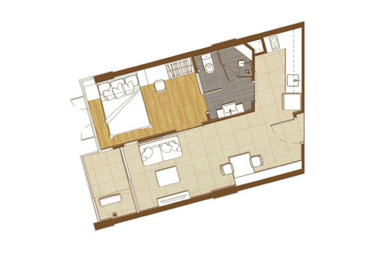 1 Bedroom ในโครงการ บ้านวิววิมาน, ภาพที่ 4