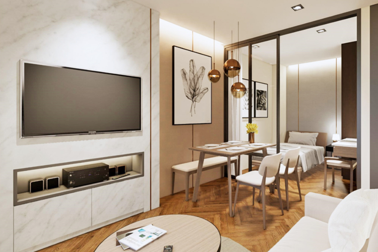 2 Bedroom ในโครงการ รีว่า รีสอร์ท คอนโดมิเนียม, ภาพที่ 4