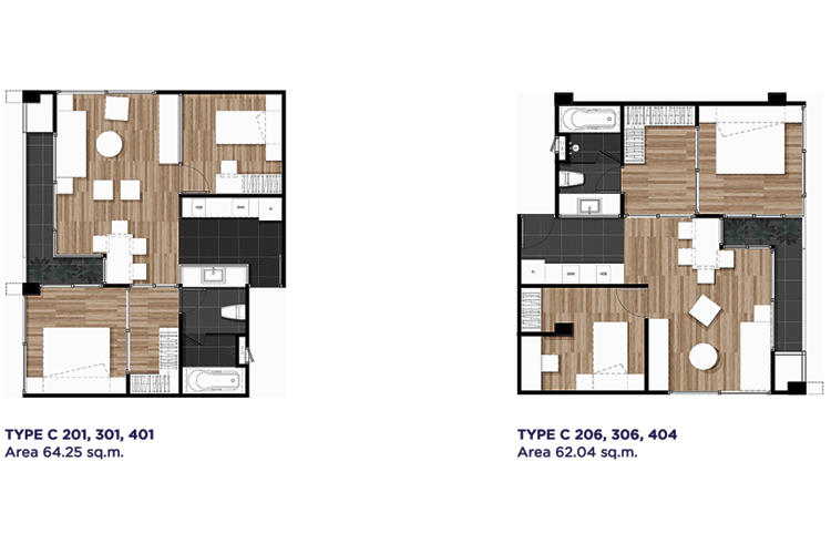 1 Bedroom ในโครงการ ไอ-เซน ไพรม, ภาพที่ 4