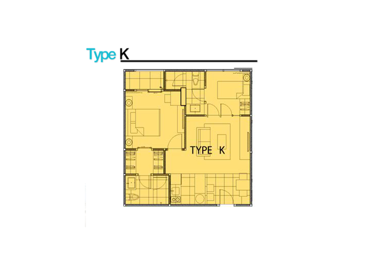 2 Bedroom ในโครงการ เดอะ เทมโป ร่วมฤดี, ภาพที่ 4